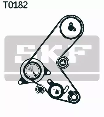 SKF Rozrząd OPEL ASTRA G COMBO CORSA C 1.7 DI DTI 