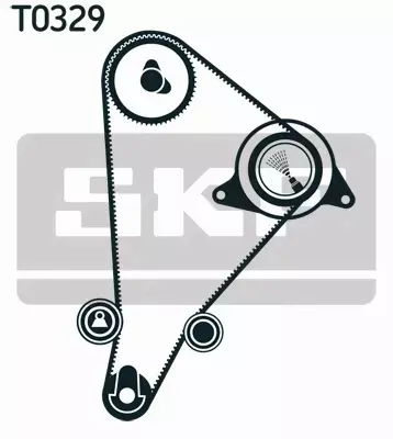 SKF ZESTAW ROZRZĄDU VKMA 91122 