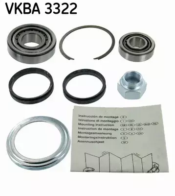 SKF ŁOŻYSKO KOŁA VKBA 3322 