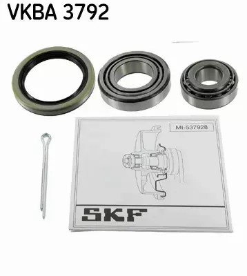 SKF ZESTAW ŁOŻYSK KOŁA TYŁ VKBA 3792 