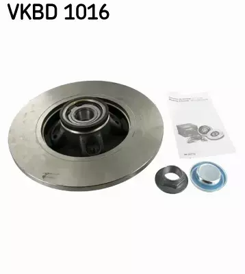 SKF TARCZE HAMULCOWE TYŁ VKBD 1016 