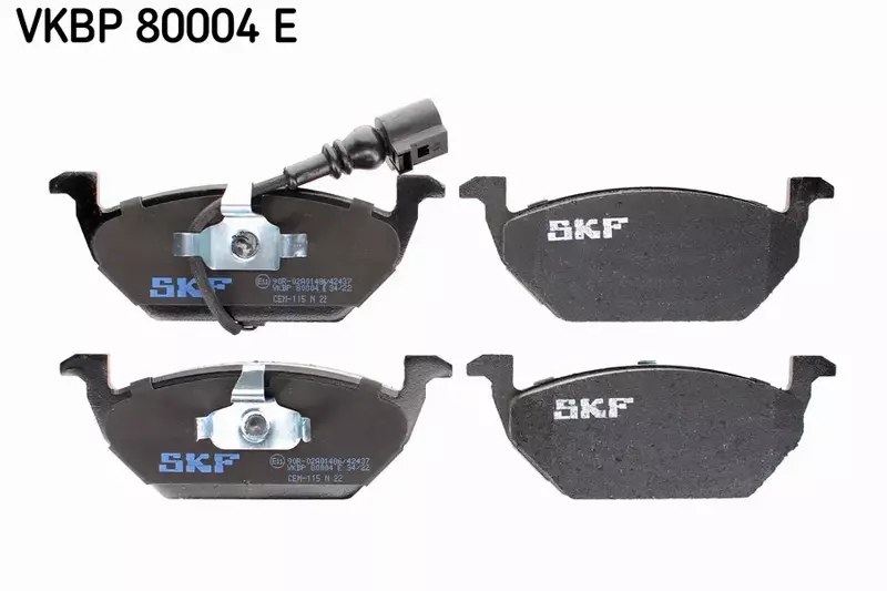 SKF KLOCKI HAMULCOWE VKBP 80004 E 