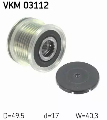 SKF SPRZĘGŁO ALTERNATORA VKM 03112 