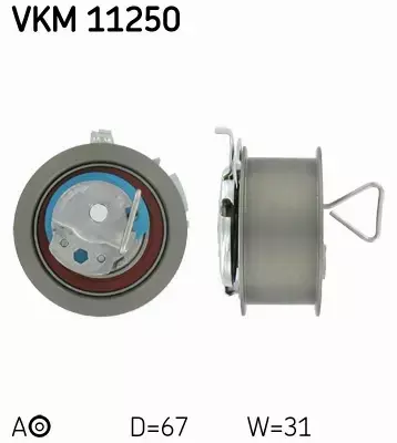 SKF ROLKA PASKA ROZRZĄDU VKM 11250 