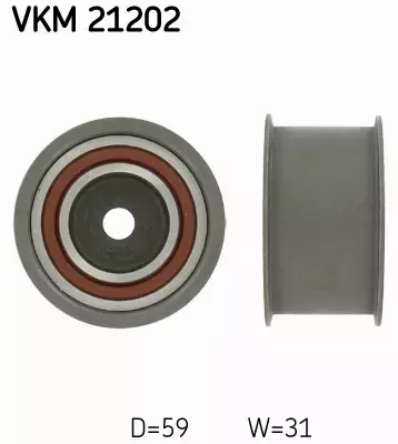 SKF ROLKA PASKA ROZRZĄDU VKM 21202 