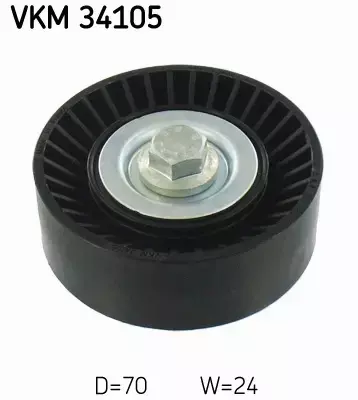 SKF ROLKA PROWADZĄCA PASKA VKM 34105 