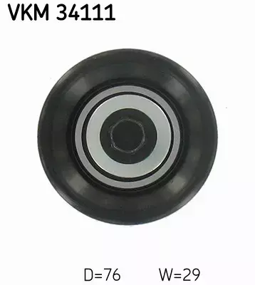 SKF ROLKA PROWADZĄCA PASKA VKM 34111 