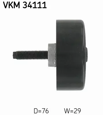 SKF ROLKA PROWADZĄCA PASKA VKM 34111 