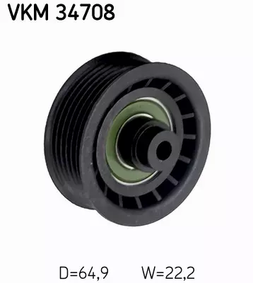 SKF ROLKA PASKA PROWADZĄCA VKM 34708 