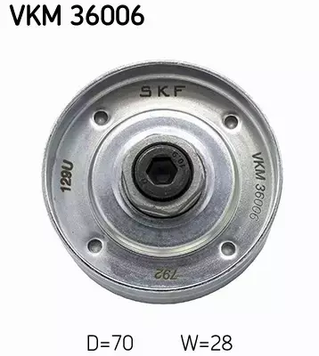 SKF ROLKA PROWADZĄCA PASKA VKM 36006 