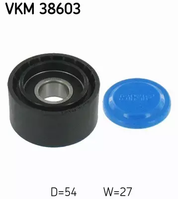 SKF ROLKA PROWADZĄCA PASKA VKM 38603 