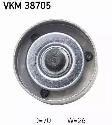 SKF ROLKA PROWADZĄCA PASKA VKM 38705 