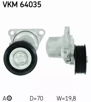 SKF NAPINACZ PASKA MICRO-V VKM 64035 