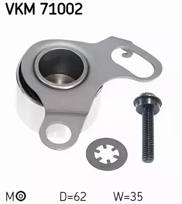 SKF ROLKA PASKA ROZRZĄDU VKM 71002 