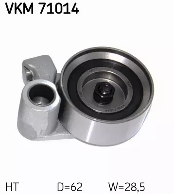 SKF ROLKA PASKA ROZRZĄDU VKM 71014 