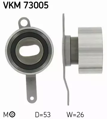 SKF ROLKA PASKA ROZRZĄDU VKM 73005 