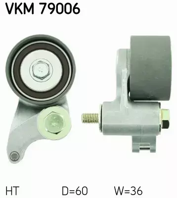 SKF ROLKA PASKA ROZRZĄDU VKM 79006 