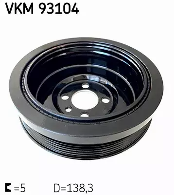 SKF KOŁO PASOWE VKM 93104 