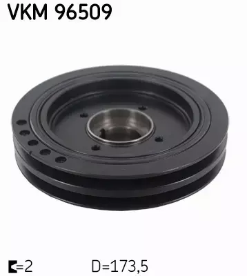 SKF KOŁO PASOWE VKM 96509 