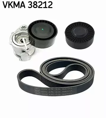 SKF ZESTAW PASKA OSPRZĘTU VKMA 38212 