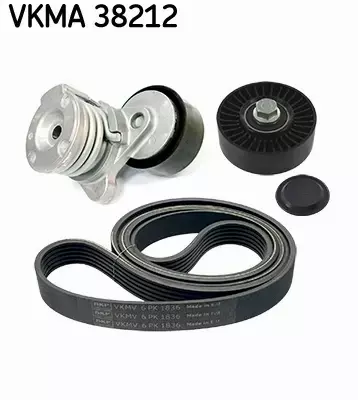 SKF ZESTAW PASKA OSPRZĘTU VKMA 38212 