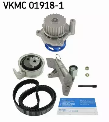 SKF POMPA WODY + ZESTAW PASKA ROZRZĄDU  VKMC 01918-1 