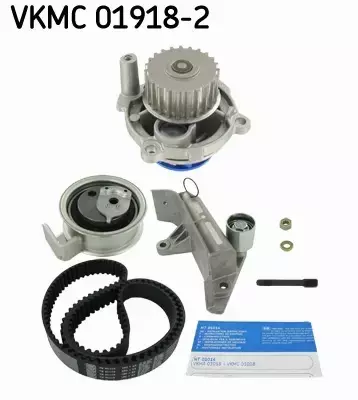 SKF POMPA WODY + ZESTAW PASKA ROZRZĄDU  VKMC 01918-2 