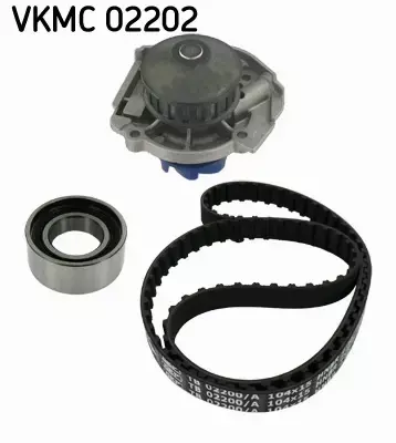 SKF POMPA WODY + ZESTAW PASKA ROZRZĄDU  VKMC 02202 