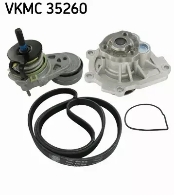 SKF ZESTAW PASKA OSPRZĘTU + POMPA WODY VKMC 35260 