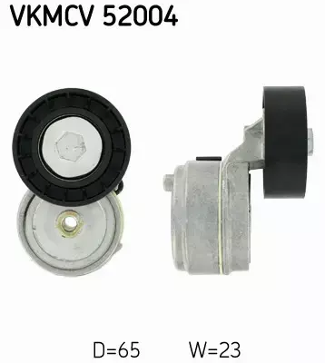 SKF ROLKA NAPINACZA PASKA WIELOROWKOWEGO  VKMCV 52004 