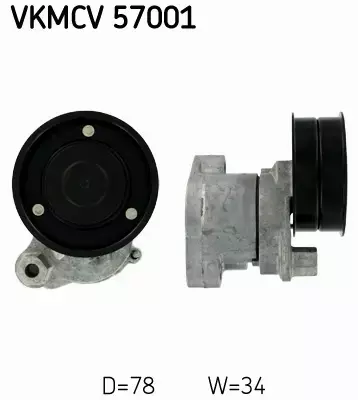 SKF NAPINACZ PASKA VKMCV 57001 