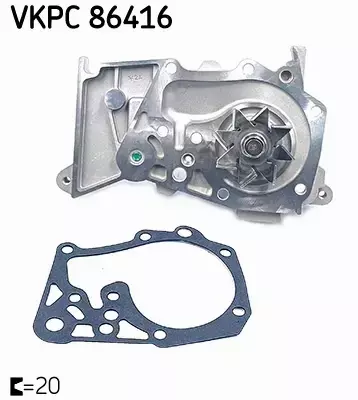 SKF ROZRZĄD + POMPA RENAULT MEGANE I 1.6 16V 