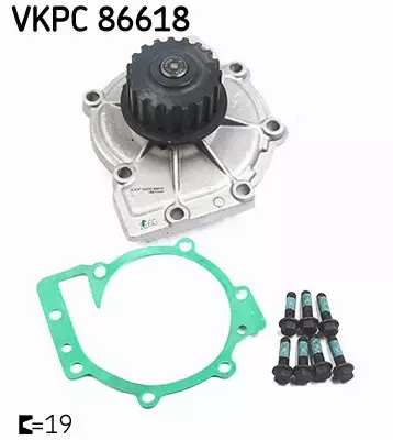 SKF ROZRZĄD + POMPA VOLVO S60 S80 V70 II 2.4 2.5 