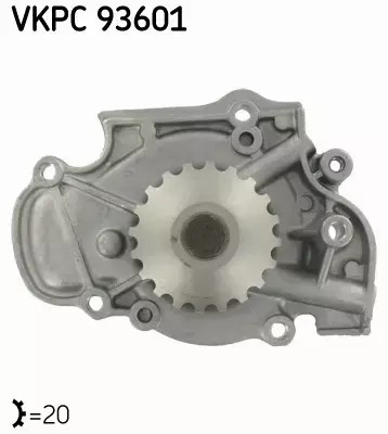 SKF POMPA WODY VKPC 93601 