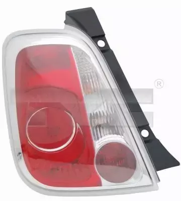 TYC LAMPY TYLNE TYŁ KPL FIAT 500 