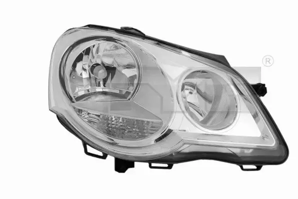 TYC REFLEKTORY LAMPY PRZÓD KPL VW POLO 9N FL 