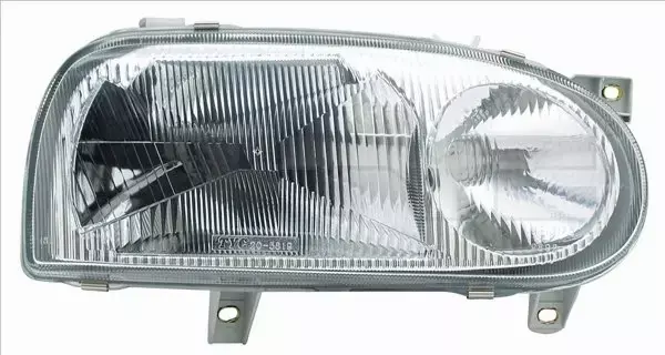 TYC REFLEKTORY LAMPY PRZÓD KPL VW GOLF III H1/H1 