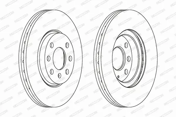 FERODO TARCZE+KLOCKI PRZÓD OPEL CORSA C COMBO MERIVA A 260MM 