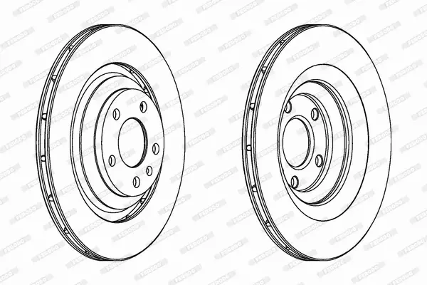 FERODO TARCZE+KLOCKI TYŁ AUDI A6 C6 330MM 