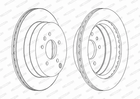 FERODO TARCZE+KLOCKI TYŁ CHEVROLET CAPTIVA OPEL ANTARA 302MM 