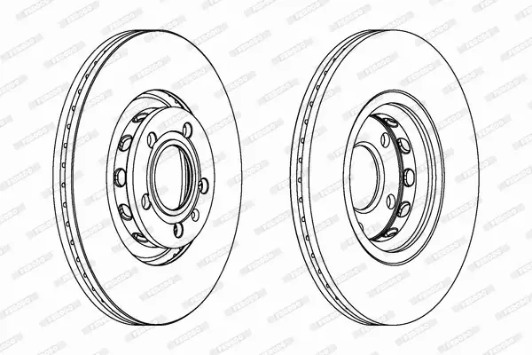 TARCZE+KLOCKI FERODO PRZÓD AUDI A4 B5 B6 B7 312MM 