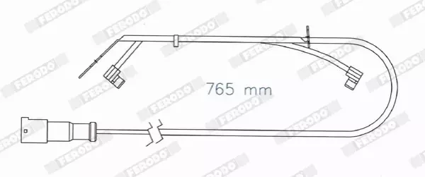 FERODO CZUJNIK KLOCKÓW FAI174 