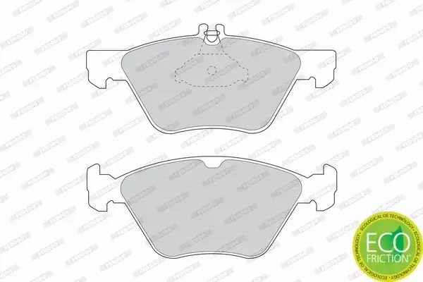 TARCZE BREMBO KLOCKI FERODO MERCEDES W210 W203 SLK 