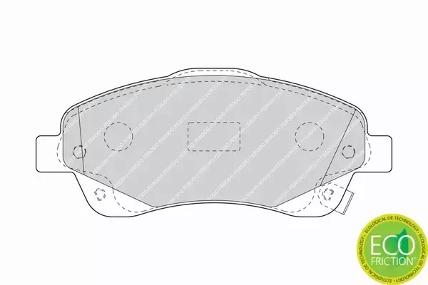 TARCZE BREMBO KLOCKI FERODO P TOYOTA AVENSIS T25 