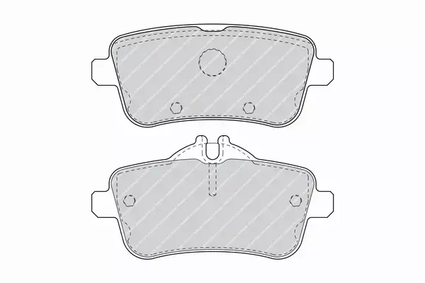 FERODO KLOCKI HAMULCOWE FDB4169 