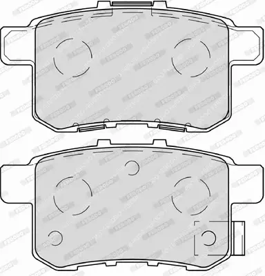 FERODO KLOCKI HAMULCOWE FDB4198 