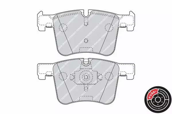 FERODO TARCZE+KLOCKI BMW F30 F31 F20 F21 312MM 