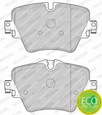 FERODO TARCZE+KLOCKI PRZÓD BMW F40 F44 F45 F46 F48 F39 MINI F54 F55 307MM 