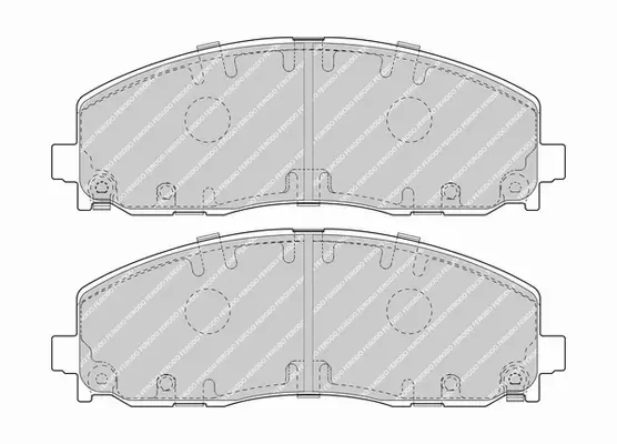 FERODO KLOCKI HAMULCOWE FDB4785 