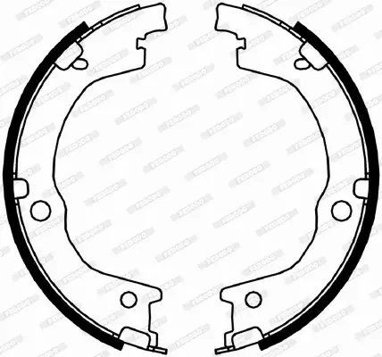 FERODO SZCZĘKI HAMULCOWE FSB4049 